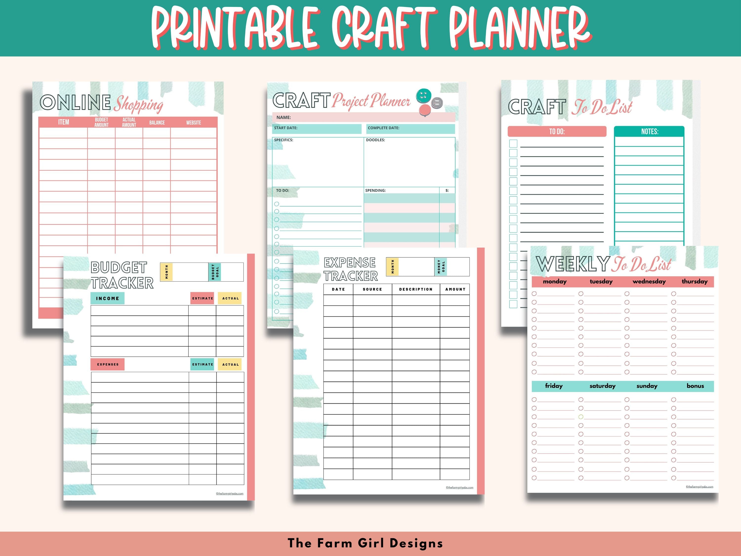 Craft Planner Bundle