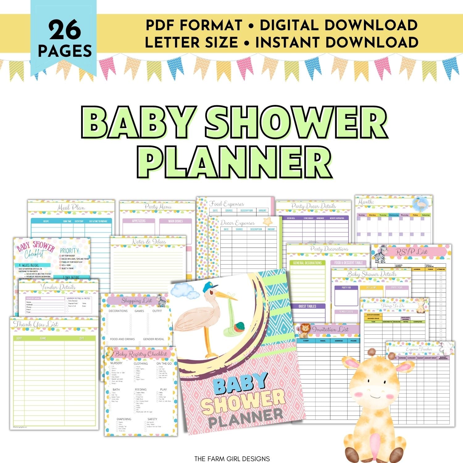 Buy Baby Shower Checklist Online In India - Etsy India