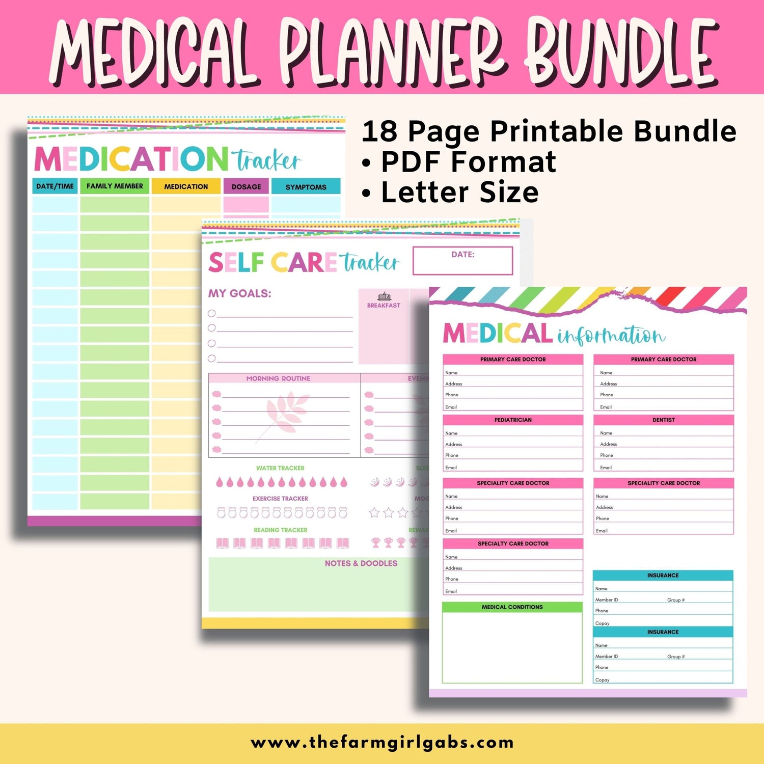 Medical Planner – Farm Girl Designs medical-planner-farm-girl-designs